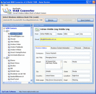 OE WAB Conversion screenshot